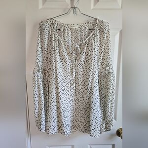 Max Studio Boho Blouse. 1X